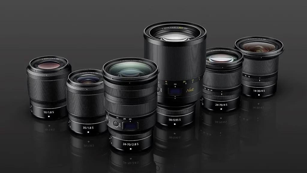 photographer's gadgets; lenses