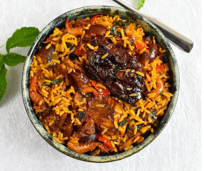 Yoruba Jolof rice